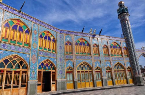 Iran Shrine of Hilal ibn Ali w wiosce Aran va Bigdol