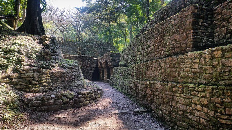 ruiny miast Majów w Meksyku