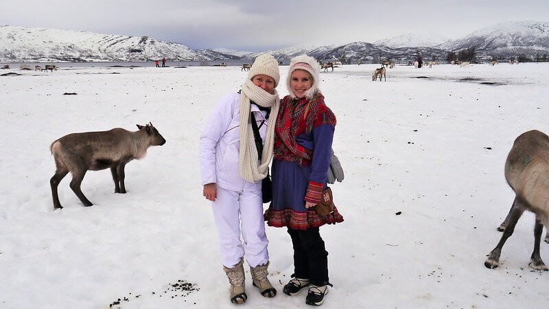 Z wizytą u Saamów w Tromso