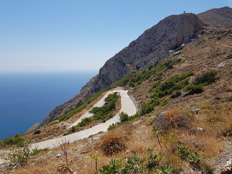 szlaki trekkingowe na Santorini
