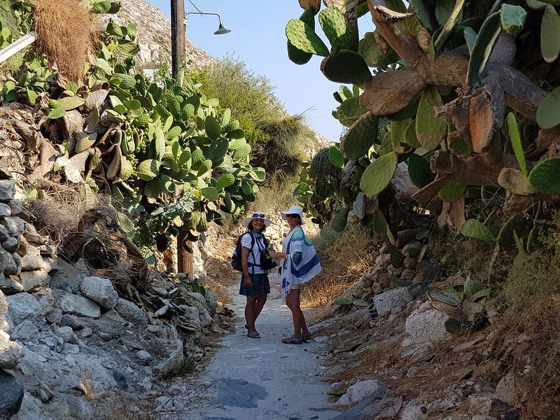 szlaki trekkingowe na Santorini