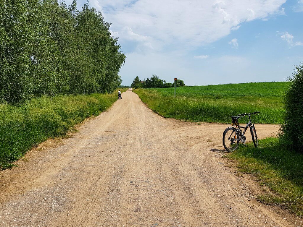 szlak rowerowy w Dolinie Biebrzy