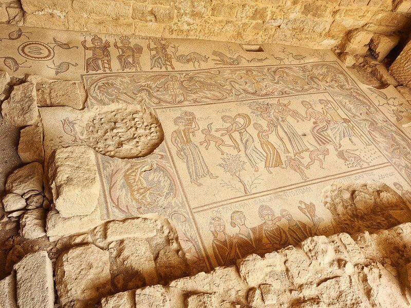 mozaiki bizantyjskie w Madabie
