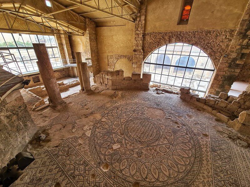 mozaiki bizantyjskie w Madabie