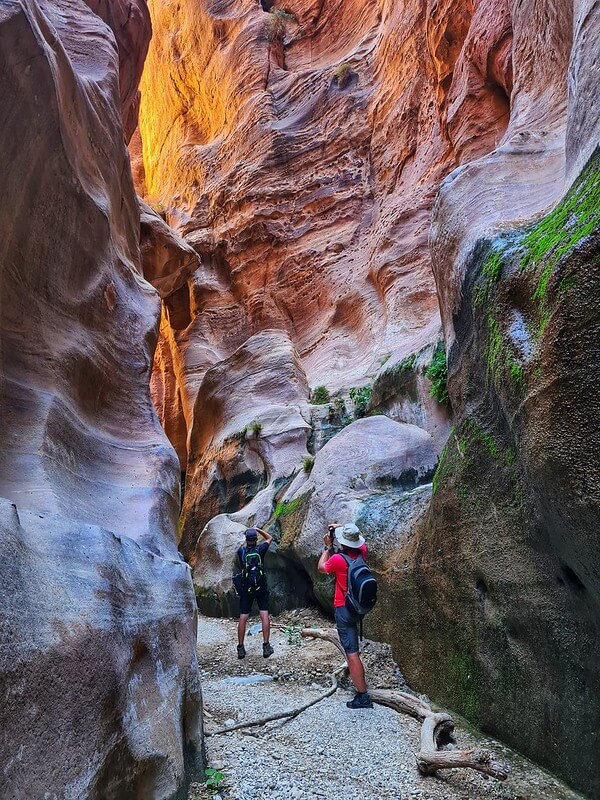 Wadi Ghuweir najpiękniejszy kanion w Jordanii